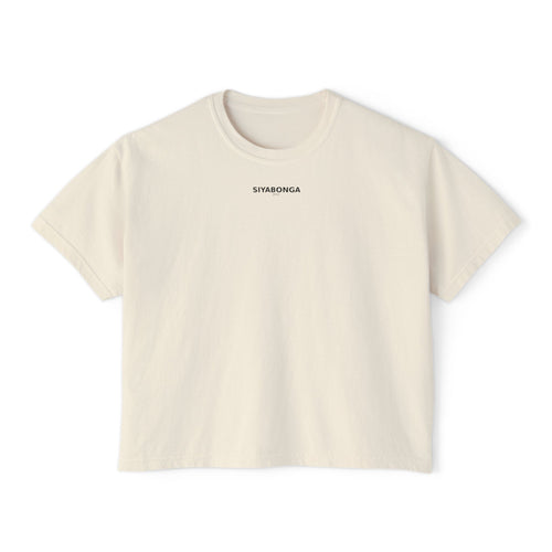 SIYABONGA BOXY TEE